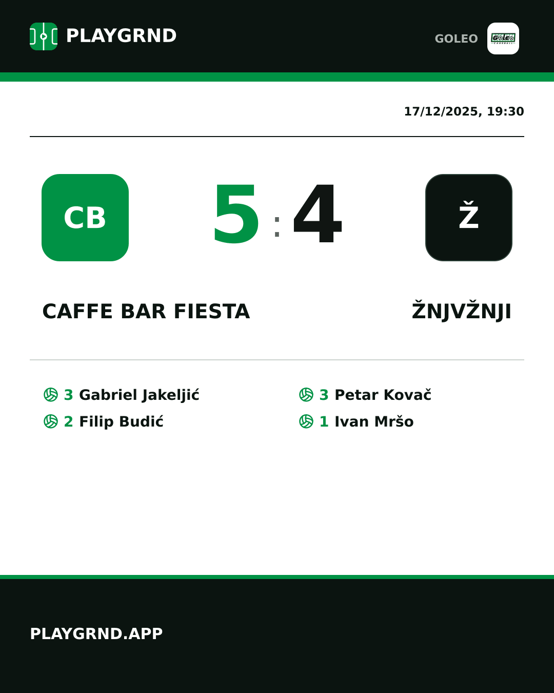 Instagram artwork: Caffe bar Fiesta 5:4 Žnjvžnji