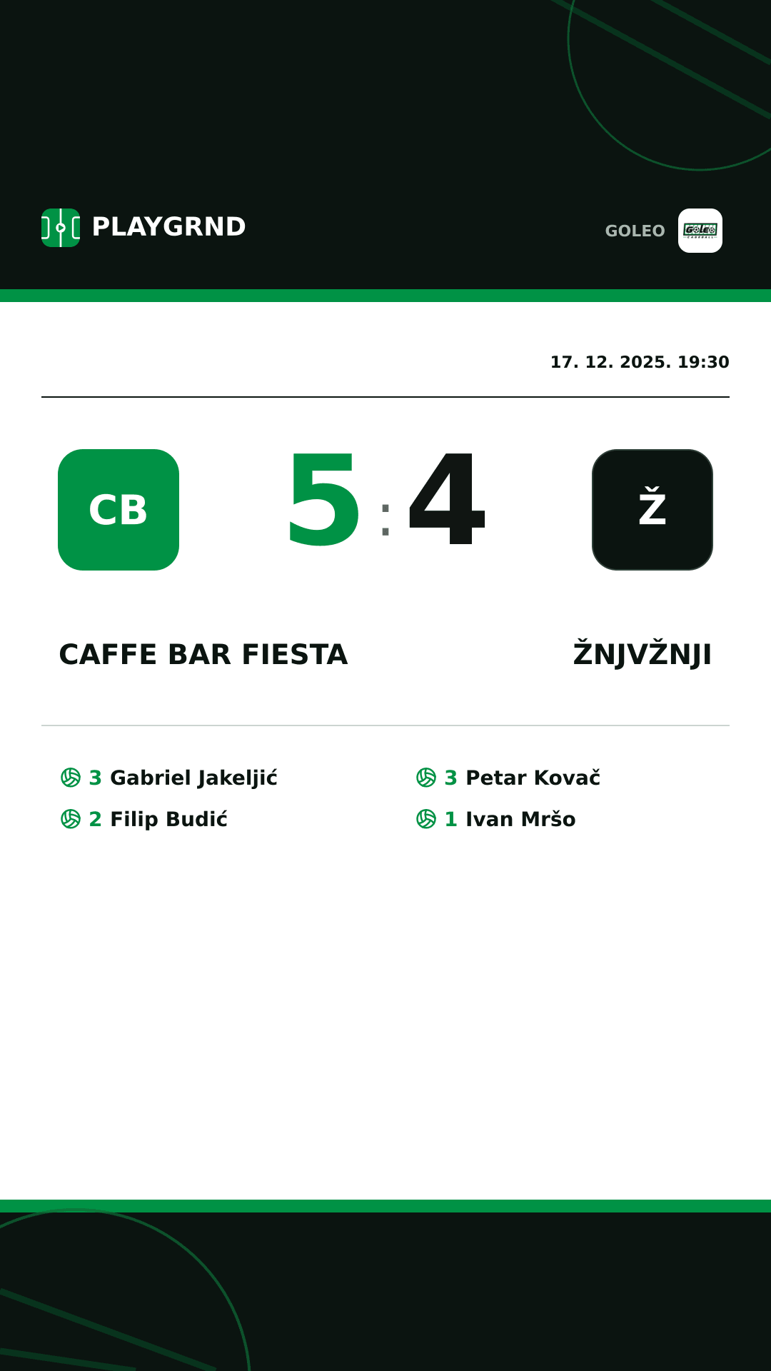 Instagram slika: Caffe bar Fiesta 5:4 Žnjvžnji