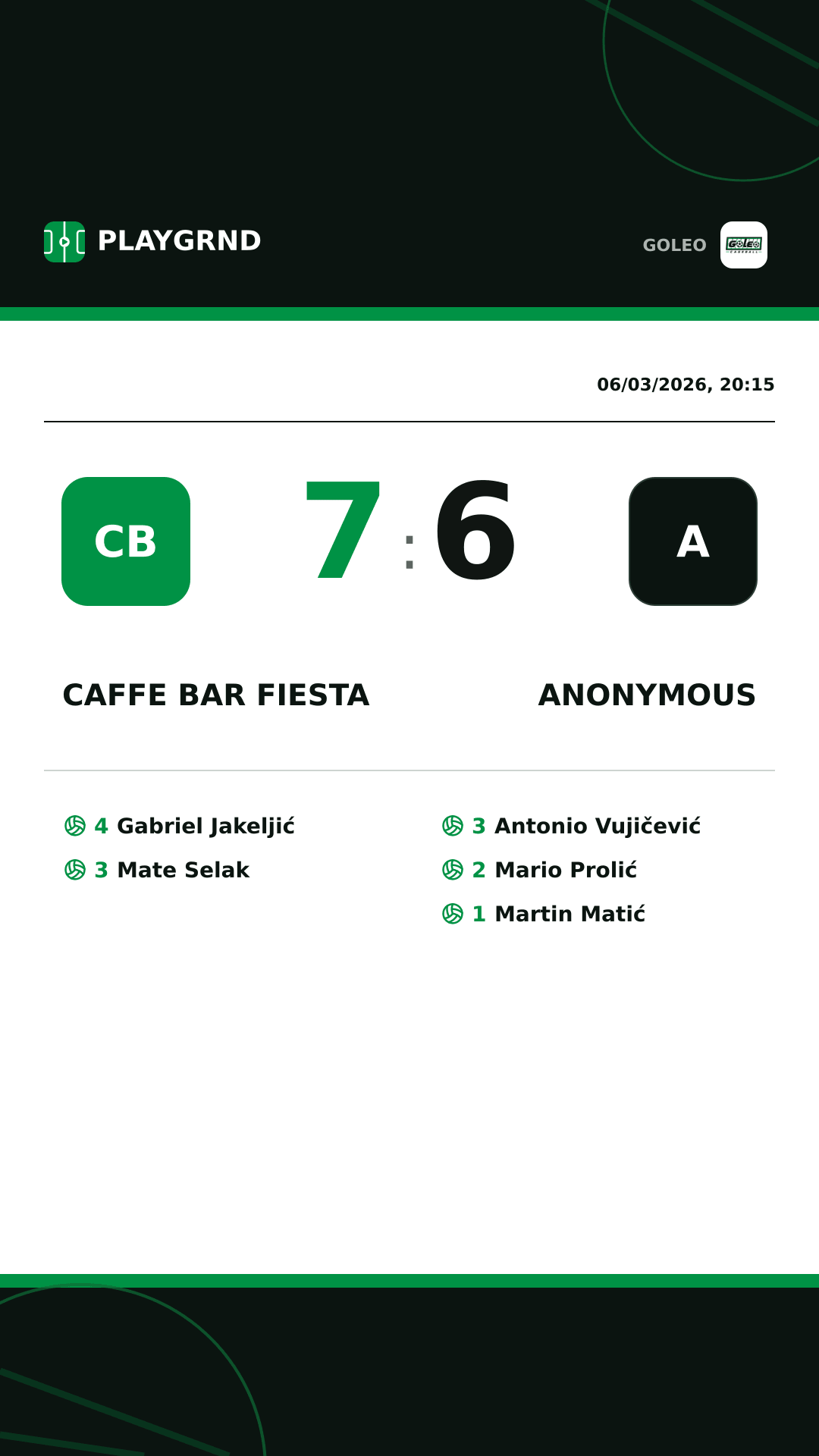Instagram artwork: Caffe bar Fiesta 7:6 Anonymous