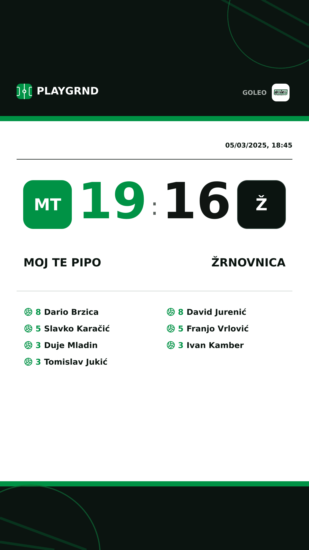 Instagram artwork: Moj te pipo 19:16 Žrnovnica
