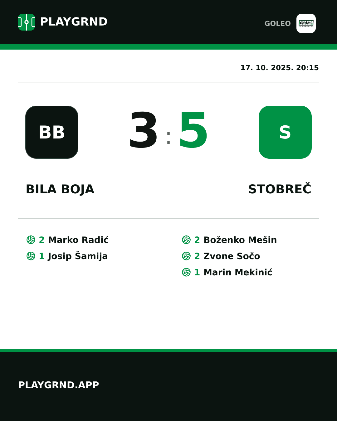 Instagram slika: Bila boja 3:5 Stobreč