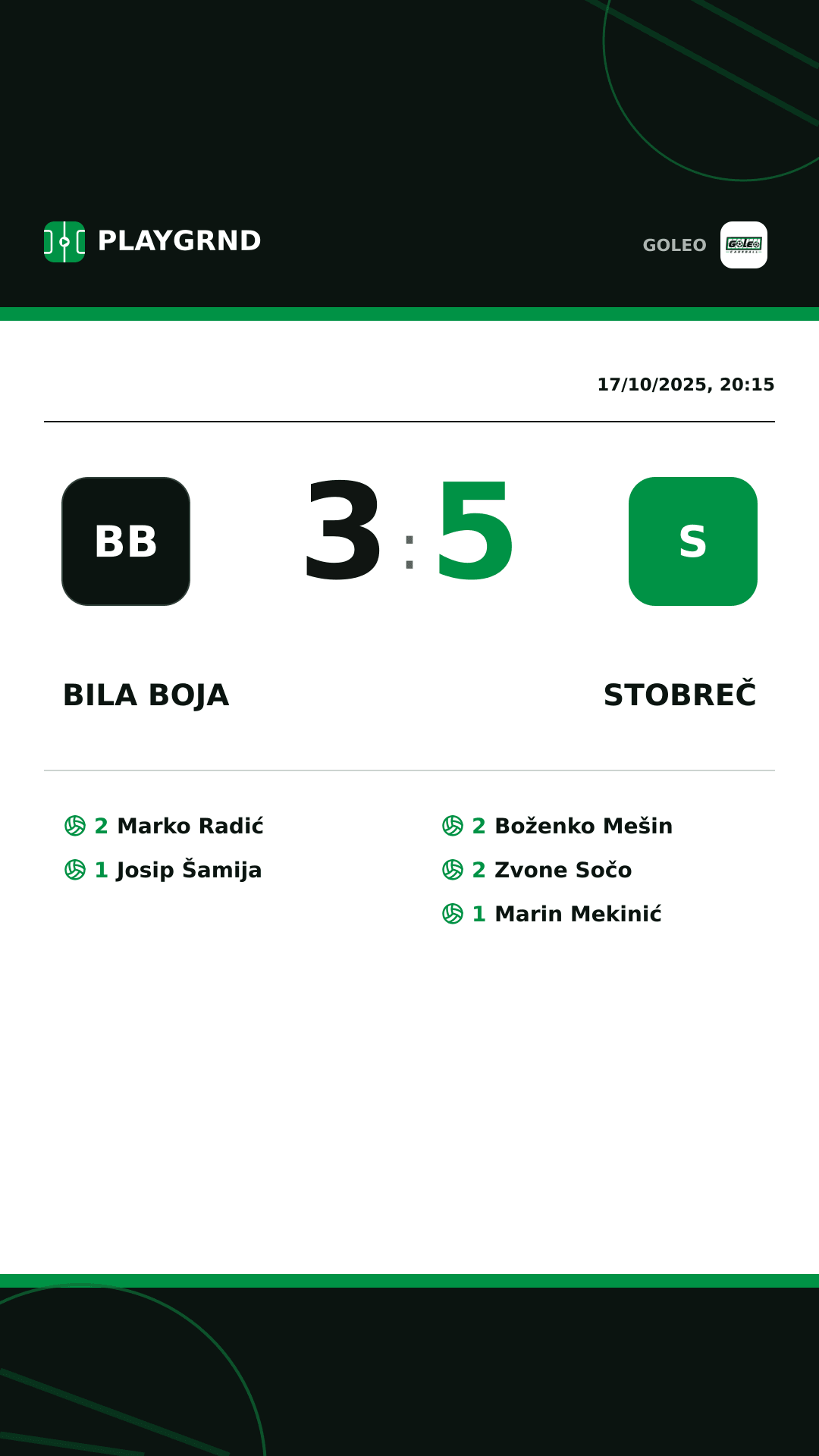 Instagram artwork: Bila boja 3:5 Stobreč