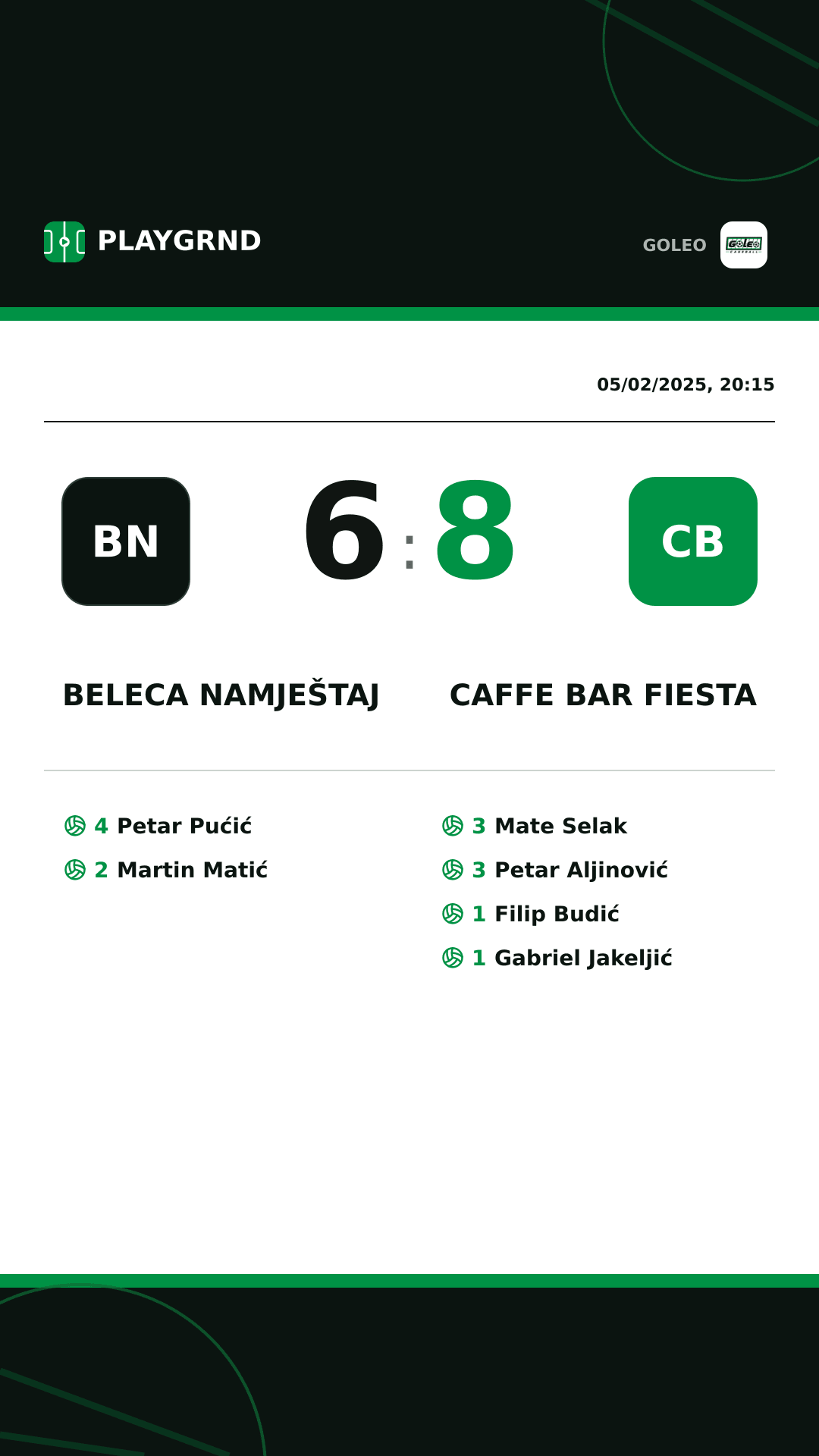 Instagram artwork: Beleca namještaj 6:8 Caffe bar Fiesta