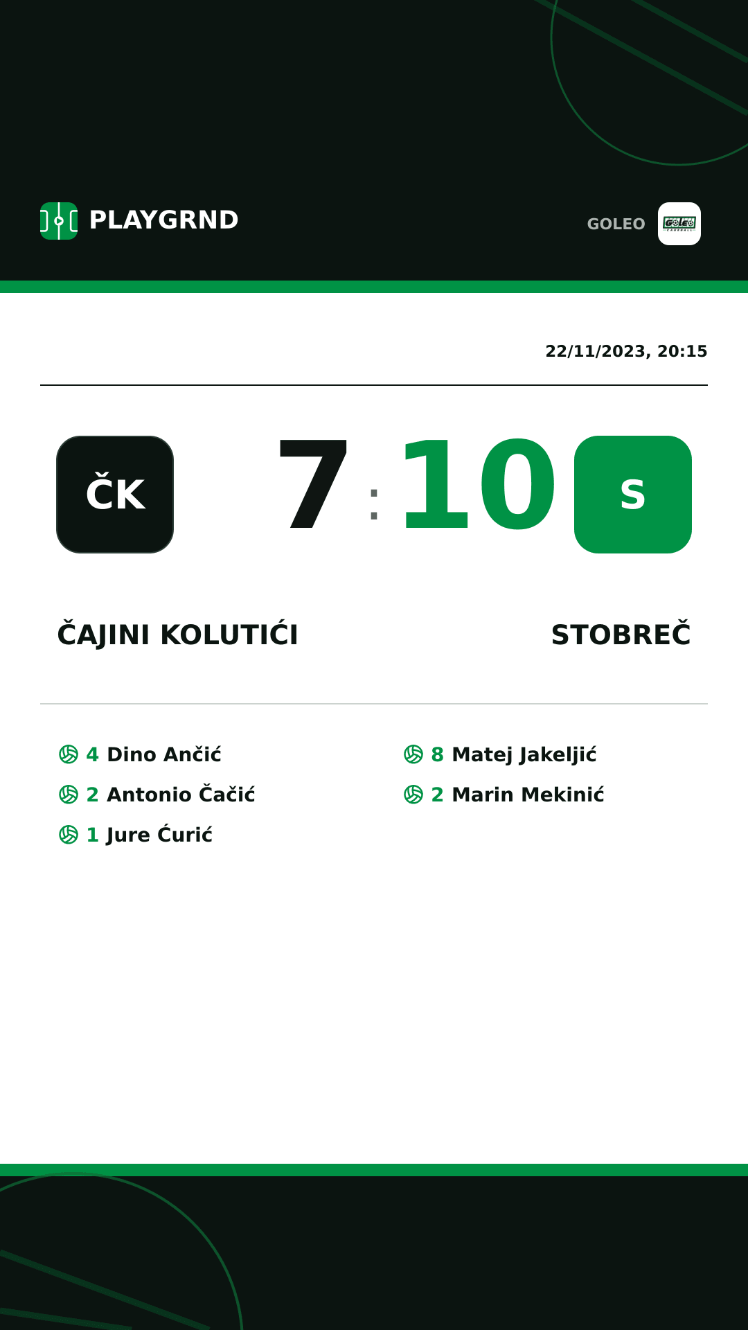 Instagram artwork: Čajini kolutići 7:10 Stobreč