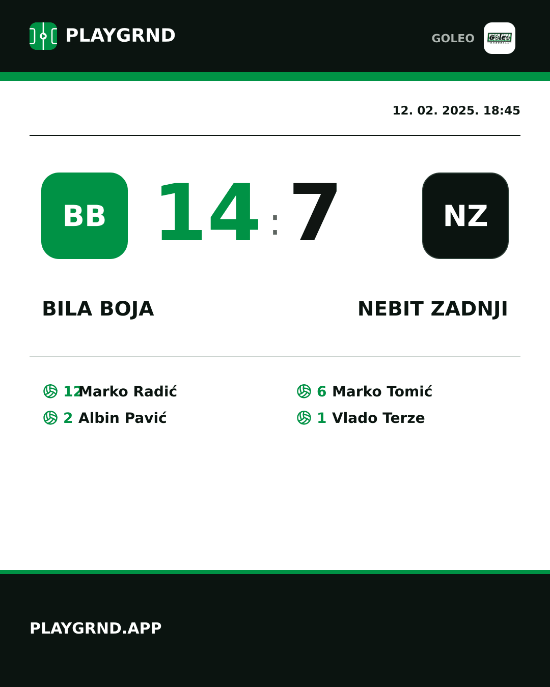 Instagram slika: Bila boja 14:7 Nebit zadnji