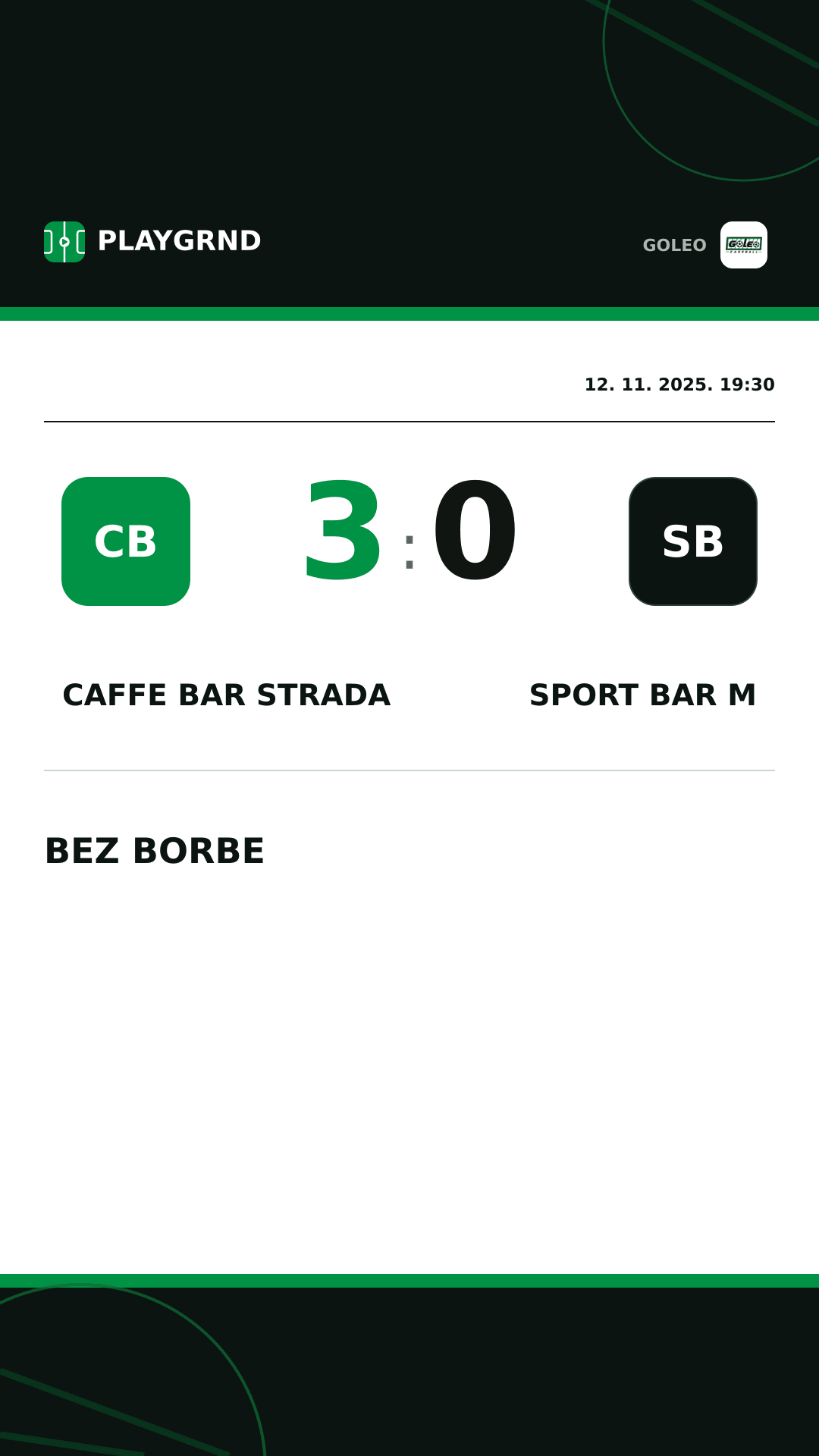 Instagram slika: Caffe bar Strada 3:0 Sport bar M