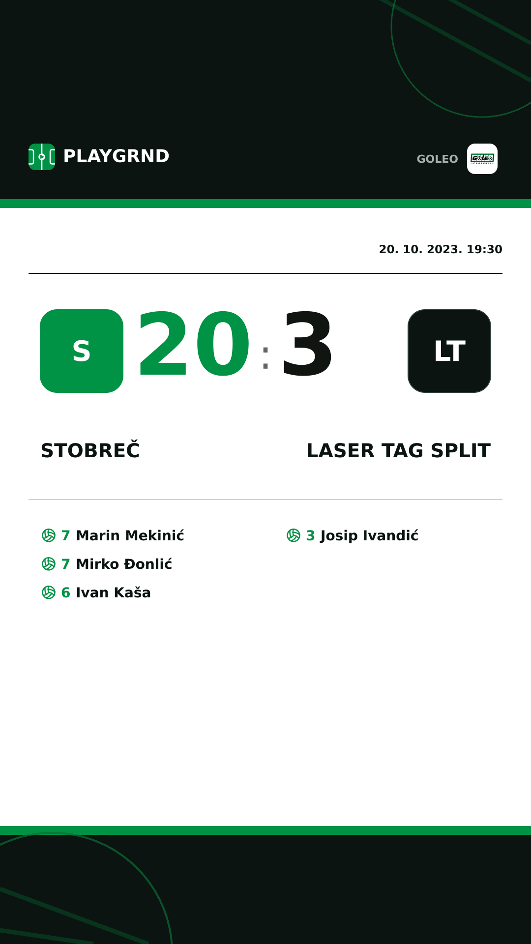 Instagram slika: Stobreč 20:3 Laser tag Split