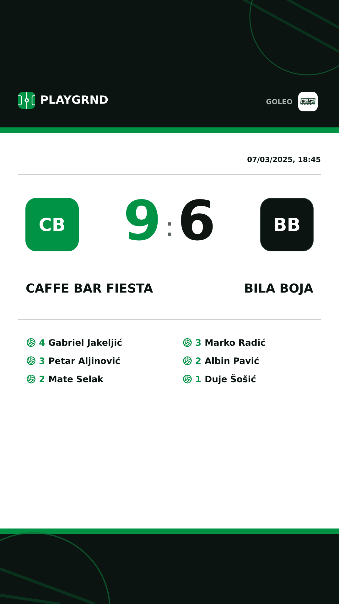 Instagram artwork: Caffe bar Fiesta 9:6 Bila boja