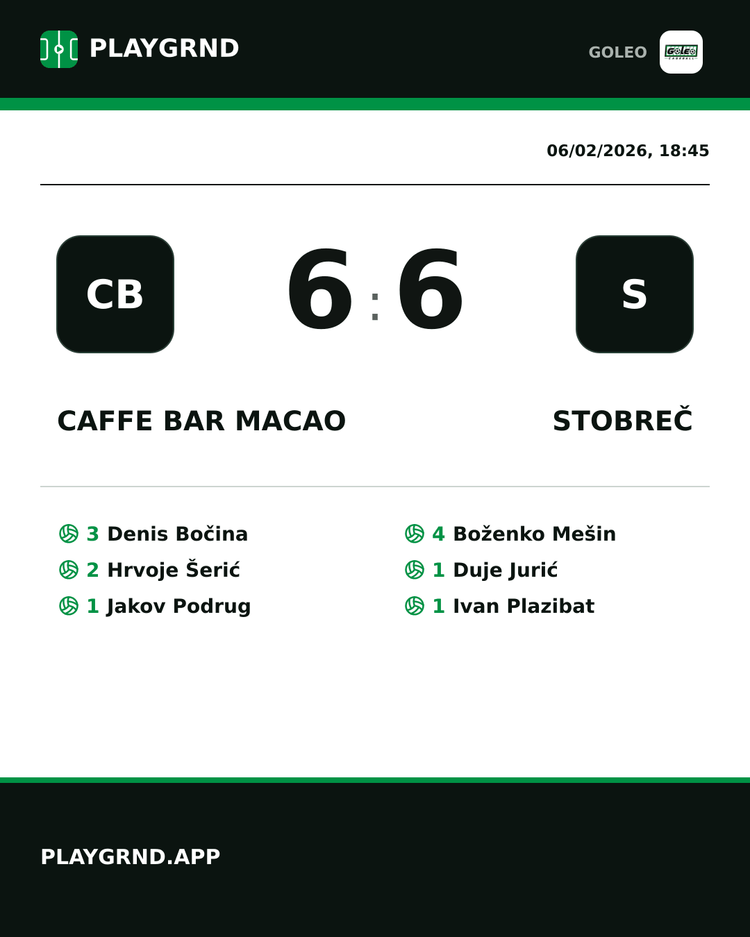 Instagram artwork: Caffe bar Macao 6:6 Stobreč