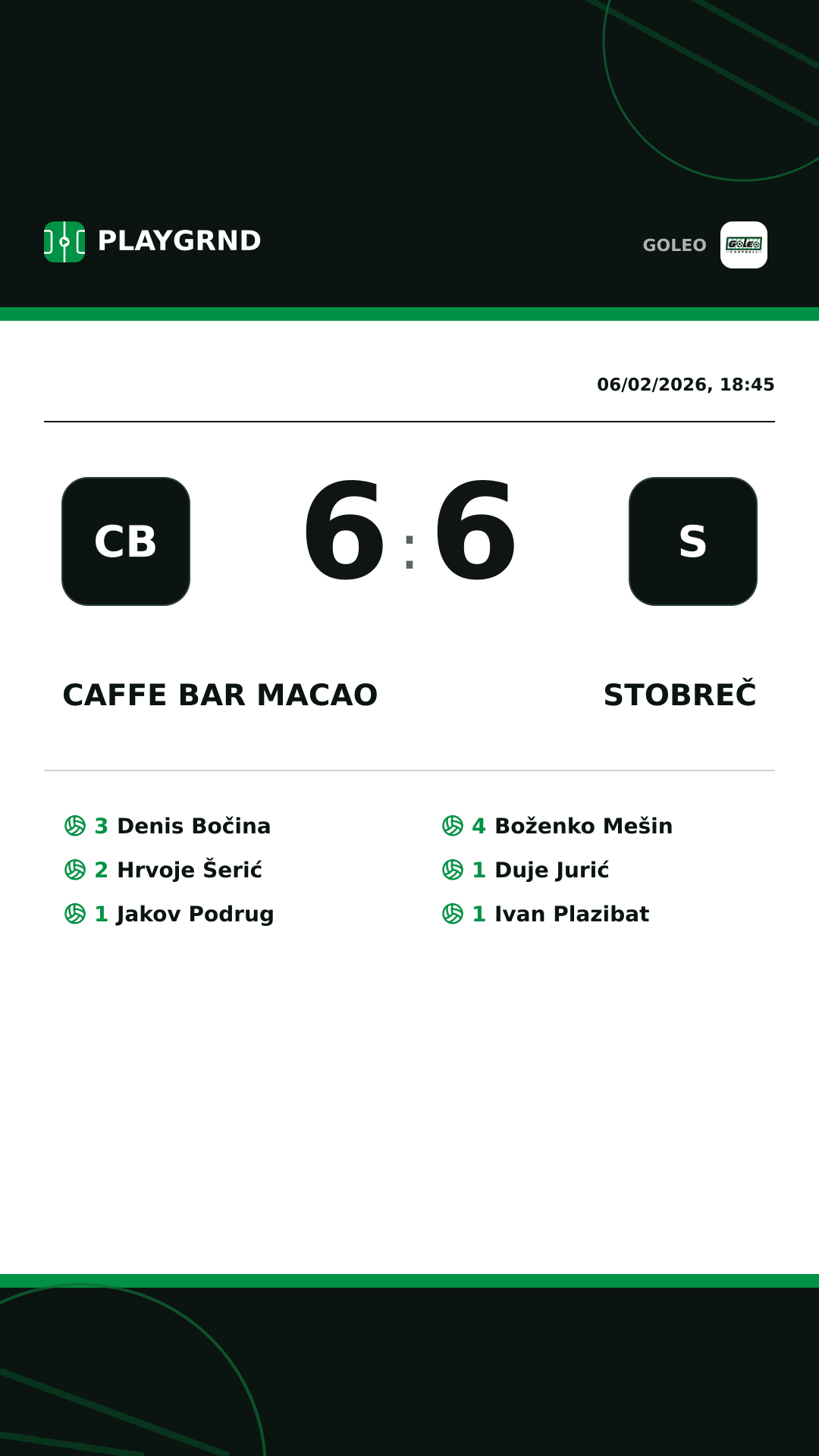 Instagram artwork: Caffe bar Macao 6:6 Stobreč