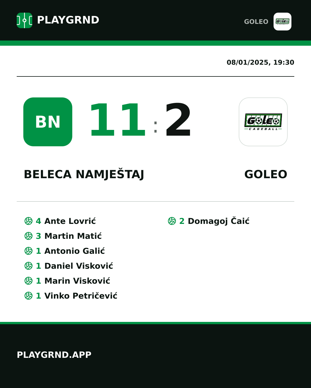 Instagram artwork: Beleca namještaj 11:2 Goleo