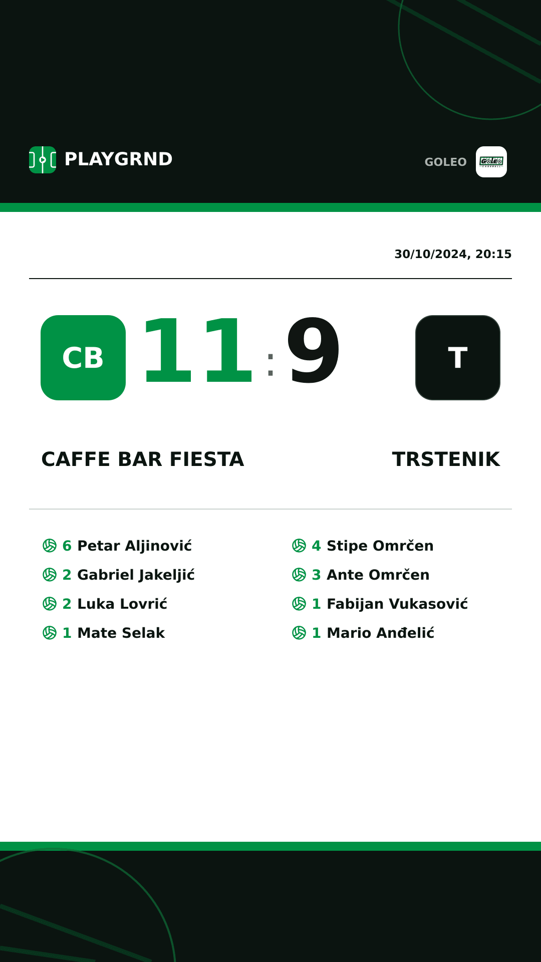 Instagram artwork: Caffe bar Fiesta 11:9 Trstenik