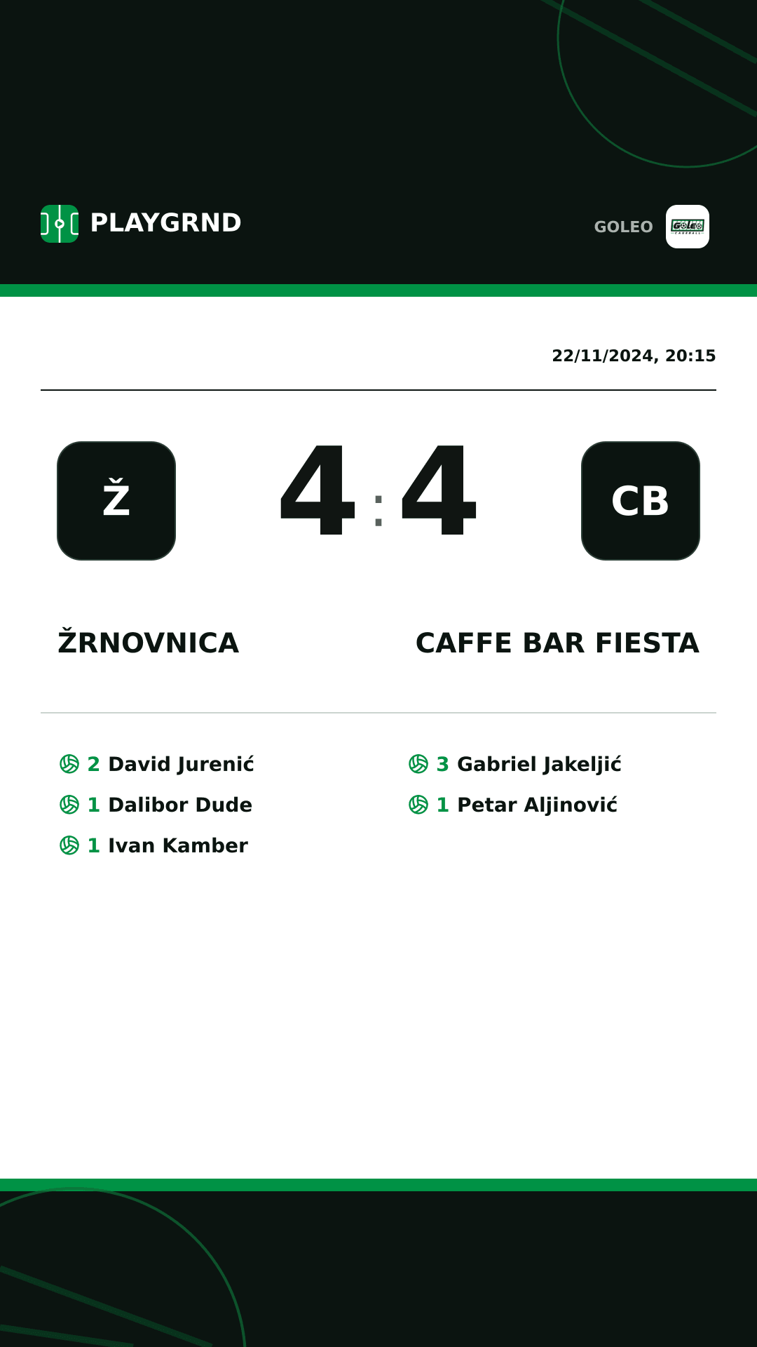 Instagram artwork: Žrnovnica 4:4 Caffe bar Fiesta