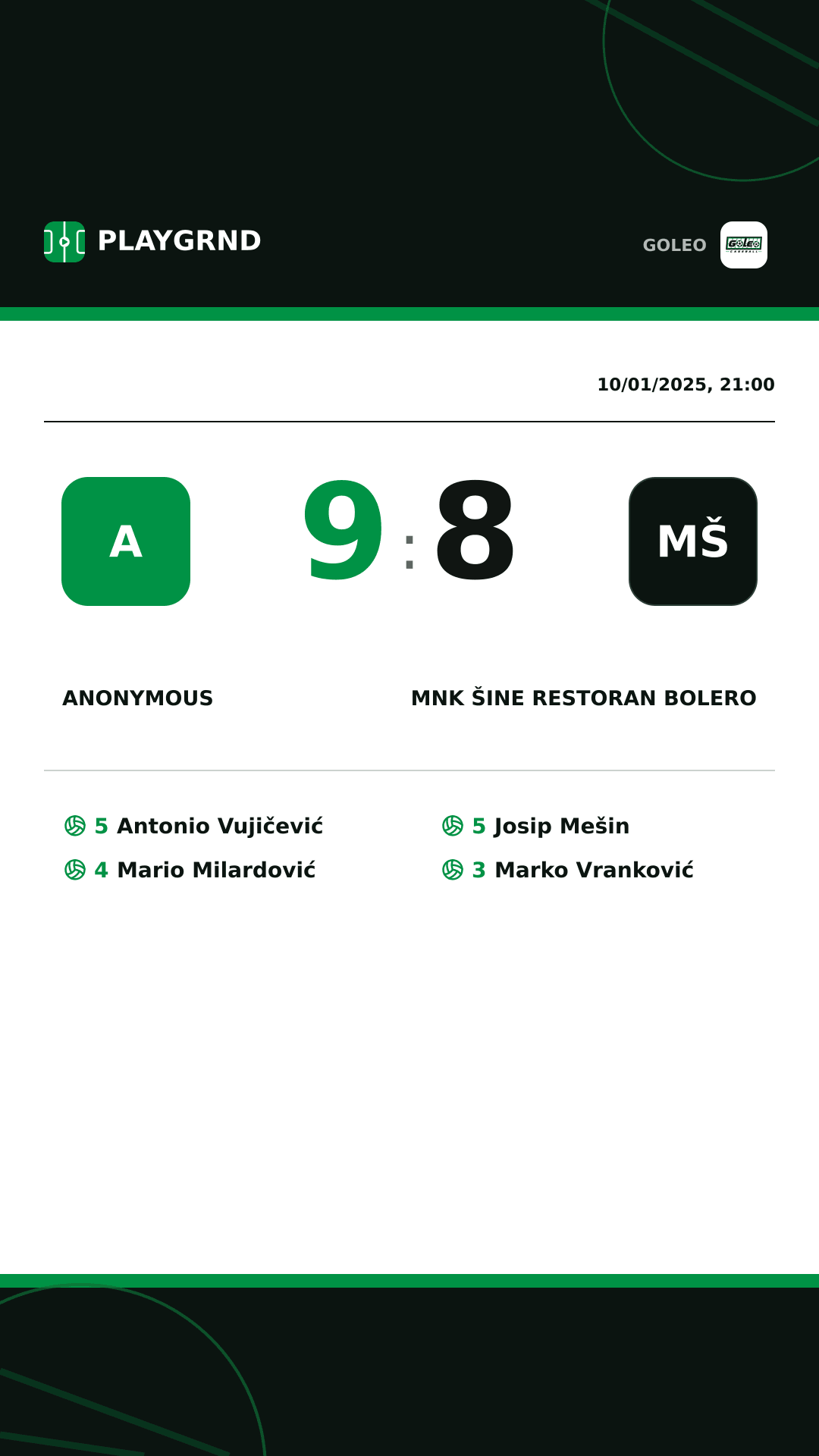 Instagram artwork: Anonymous 9:8 MNK Šine restoran Bolero