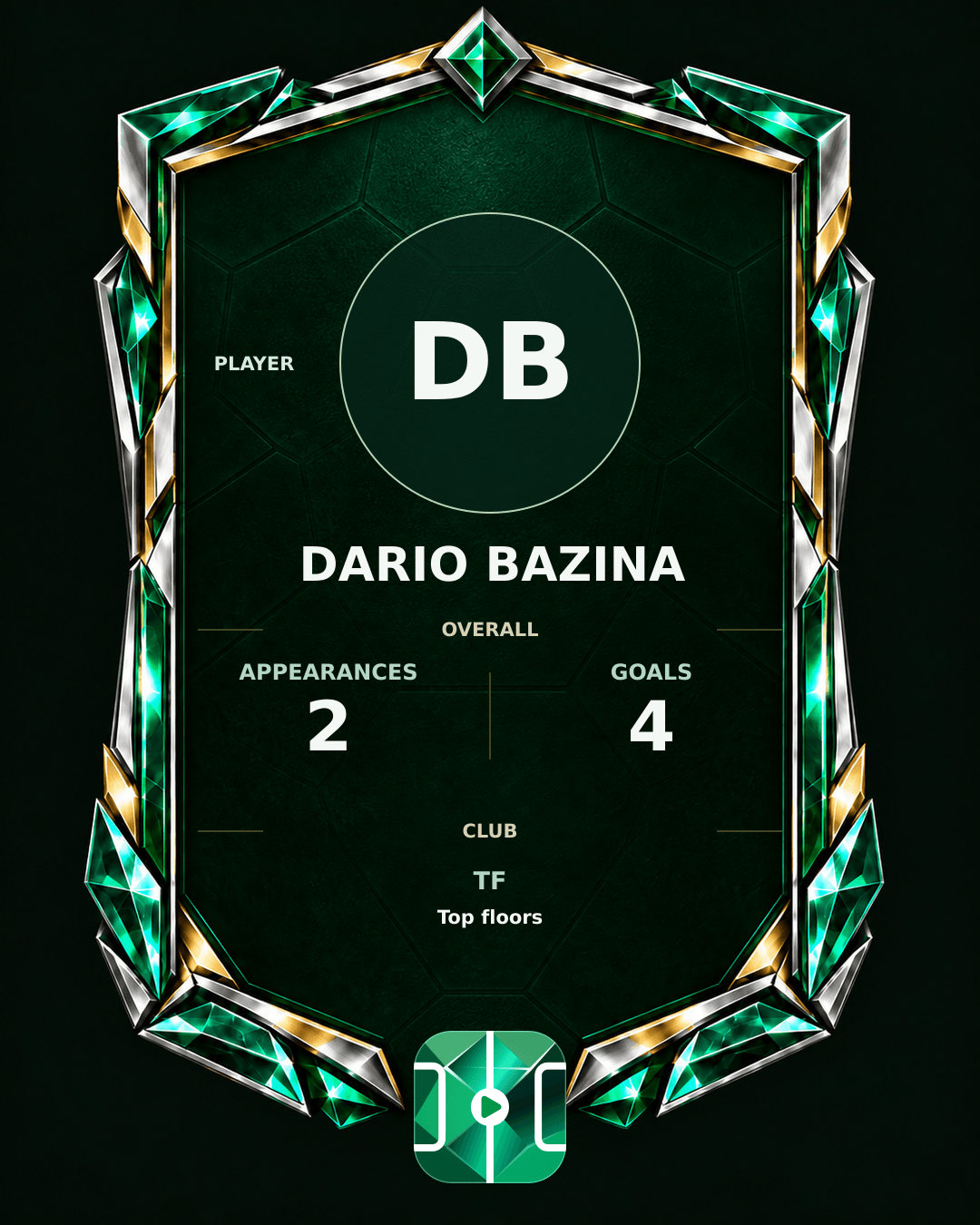 Dario Bazina's PLAYGRND profile graphic