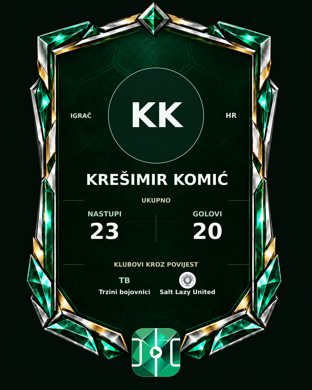PLAYGRND grafika profila Krešimir Komić