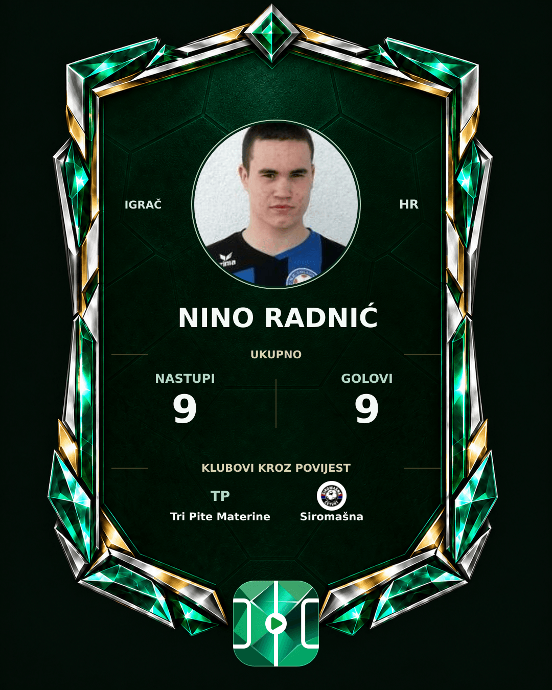 PLAYGRND grafika profila Nino Radnić