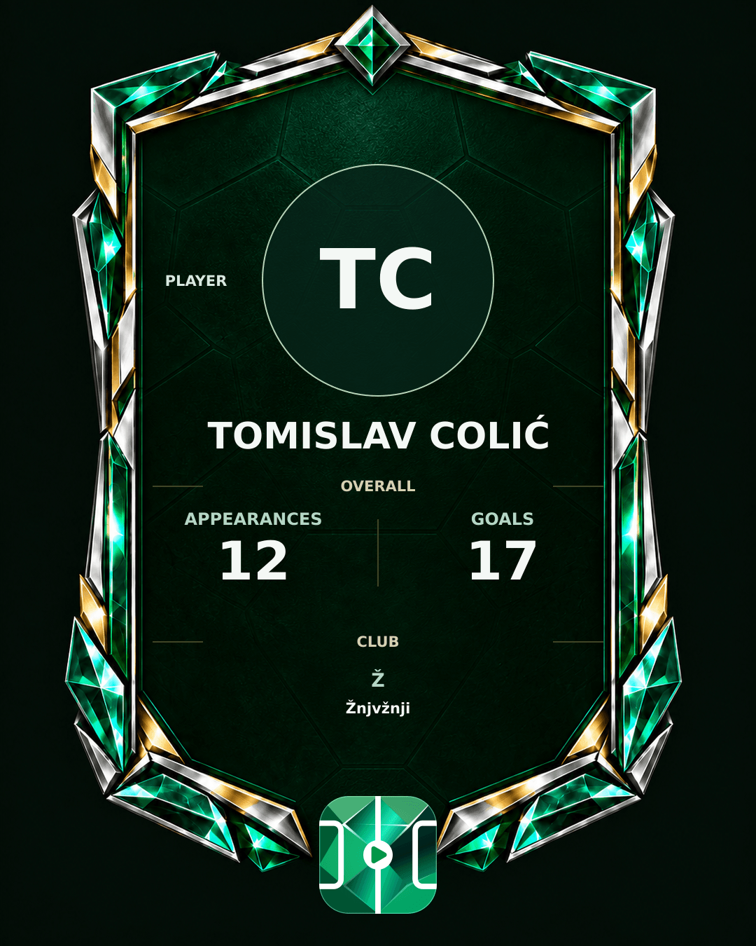Tomislav Colić's PLAYGRND profile graphic